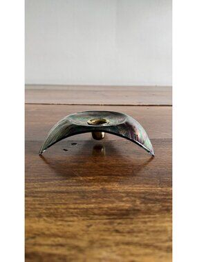 Glass Triangle Shaped Candleholder Kheops International - Made in Canada